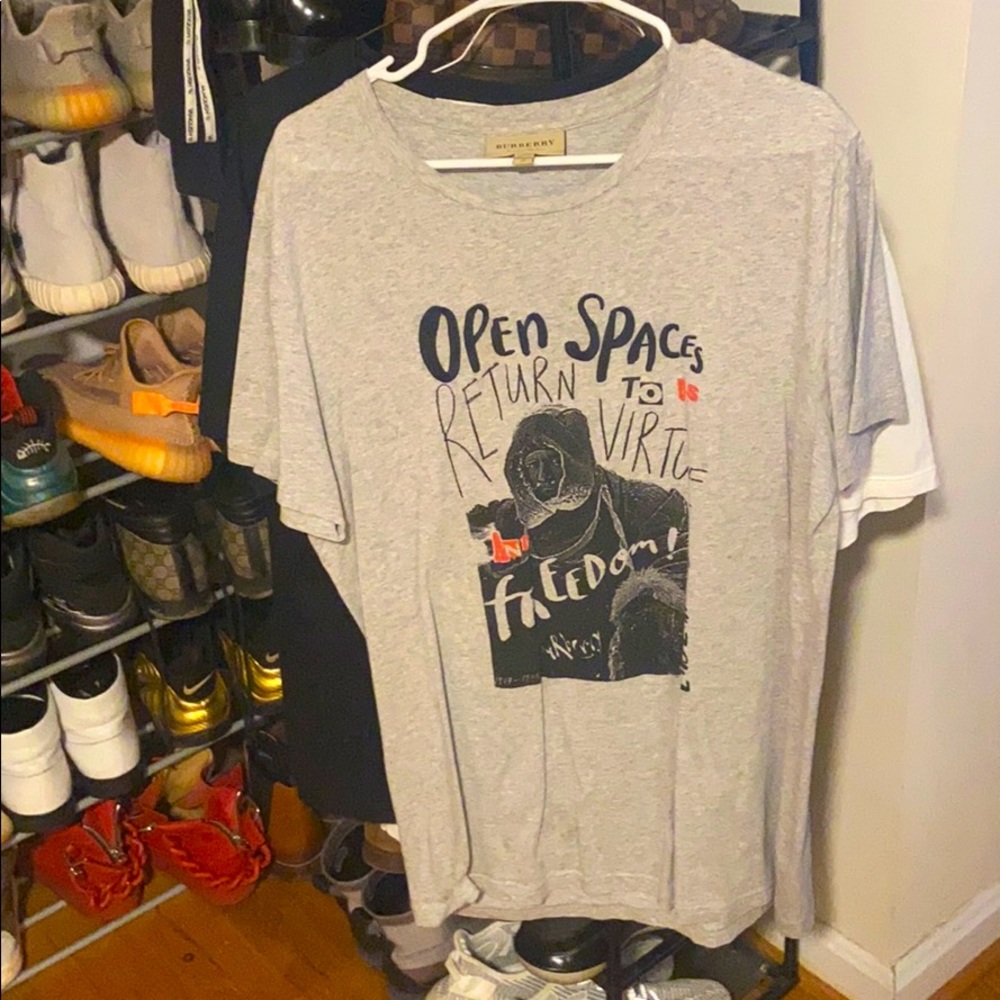 Burberry London graphic tee